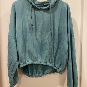 The Upside Teal Oversized Hoodie